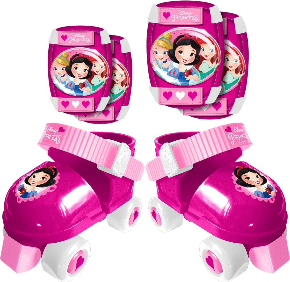 Disney Rolschaatsen Met Bescherming Princess Roze Maat 23-27