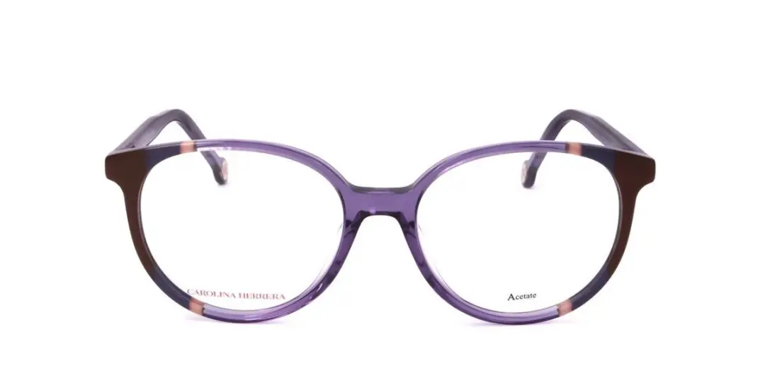 Carolina Herrera CH 0067 Brilmontuur - Violet brown - afbeelding 3 van 3