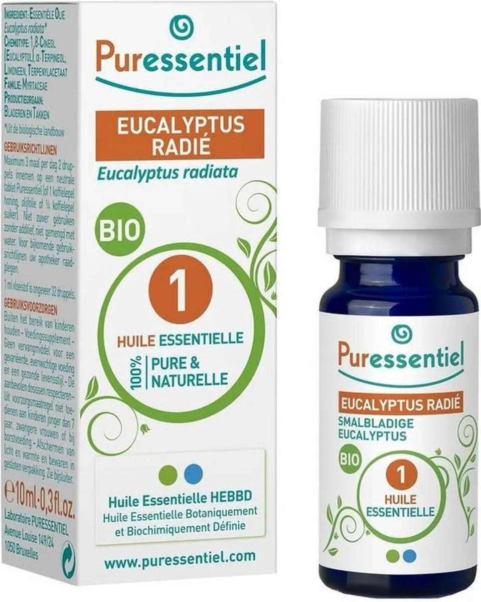 Puressentiel Smalbladige Eucalyptus Radiata Bio Olie 30ml