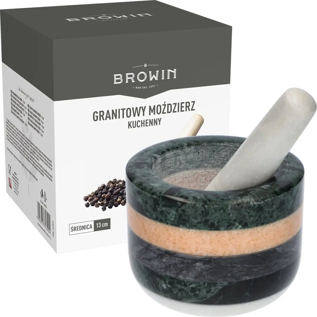 Browin Granieten Mortier met Stamper