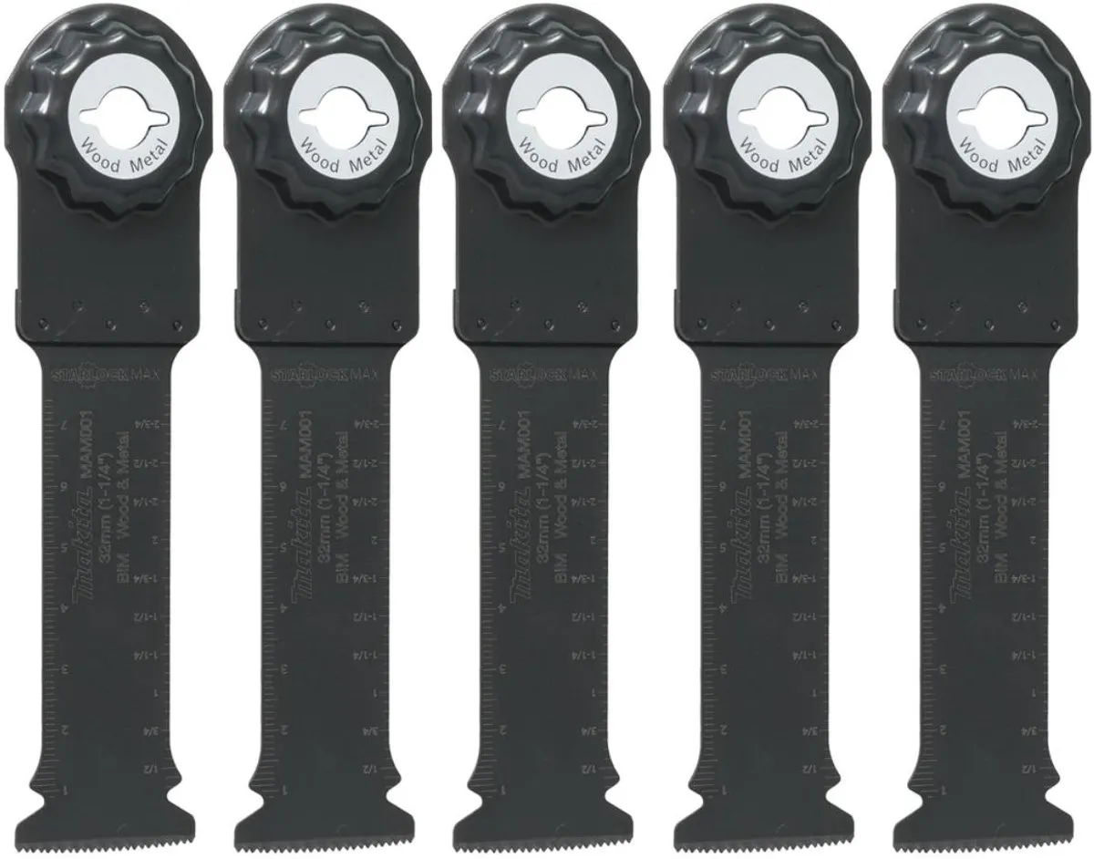 Makita MAM001 Invalzaagblad 32mm - 5 Stuks