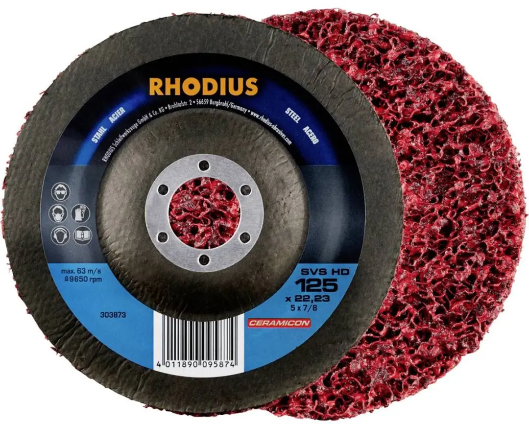 Rhodius SVS HD Reinigingsvlies 125mm