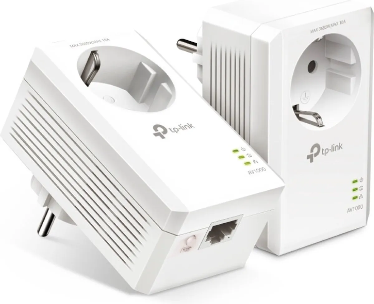 TP-Link TL-PA7019P Powerline Adapter - 2 Stuks - Wit