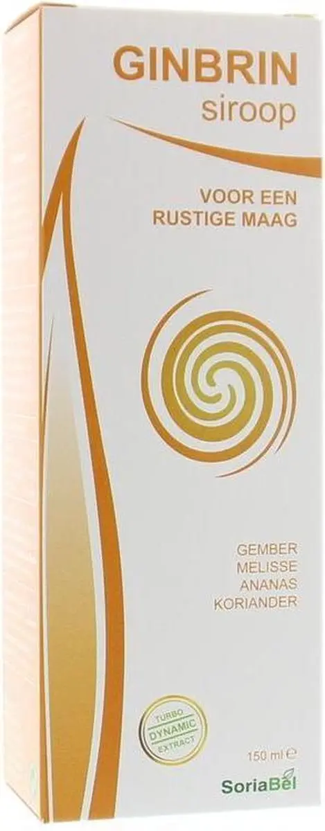 Soria Natural Ginbrin Siroop 150ml
