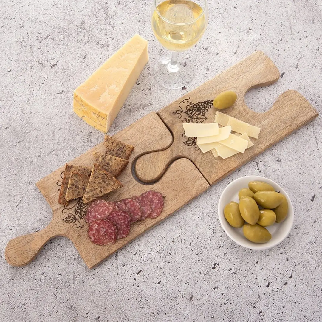 Orion Snij- en Serveerplank Mango Hout 29,5x15cm - afbeelding 2 van 6