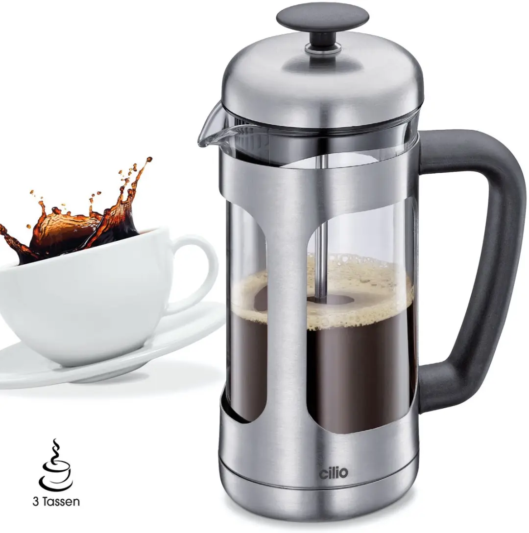 Cilio Maria Cafetière 3-kops - 0.35L - Roestvrij staal