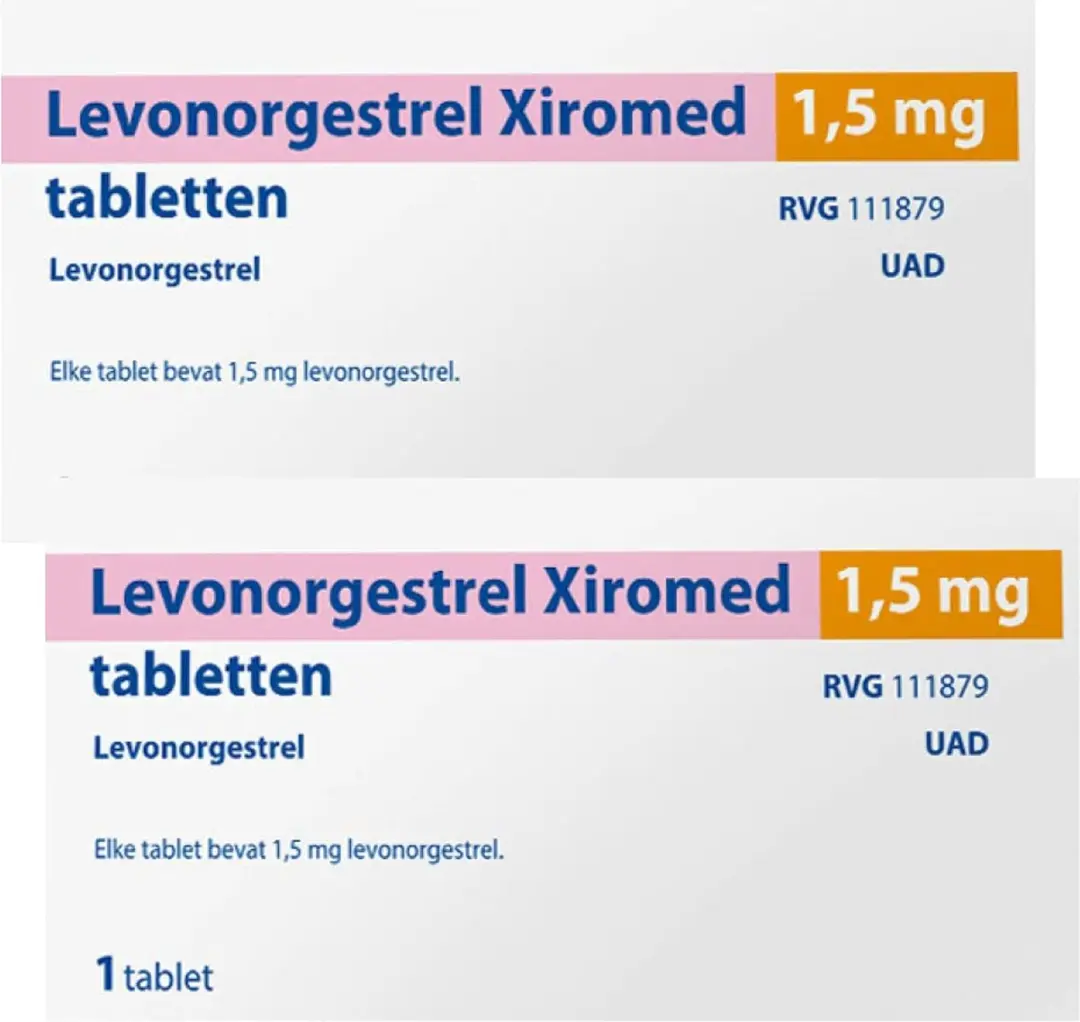 Xiromed Levonorgestrel Noodanticonceptie 2 Stuks
