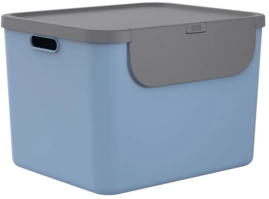 Rotho Albula Afvalscheider 55L - Blauw/Antraciet