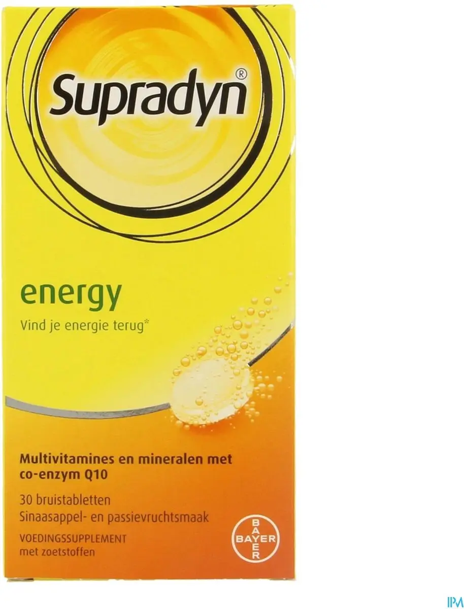 Bayer Supradyn Energy Bruistabletten 30 Stuks