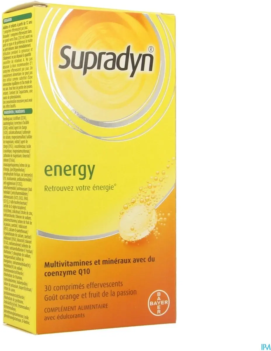 Bayer Supradyn Energy Bruistabletten 30 Stuks