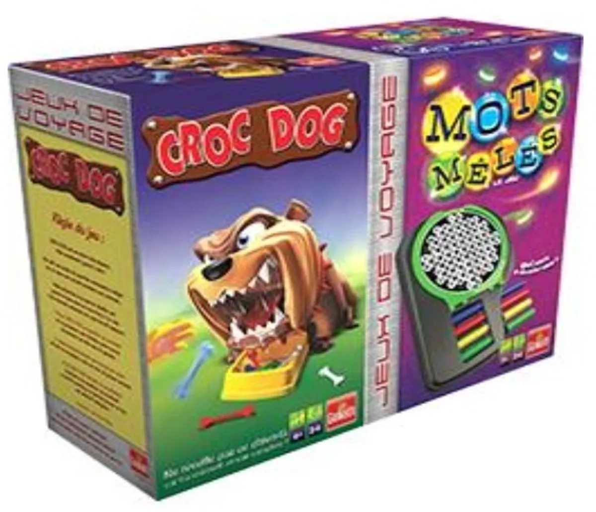 Goliath Croc Dog & Mots Mêlés Reisspellen