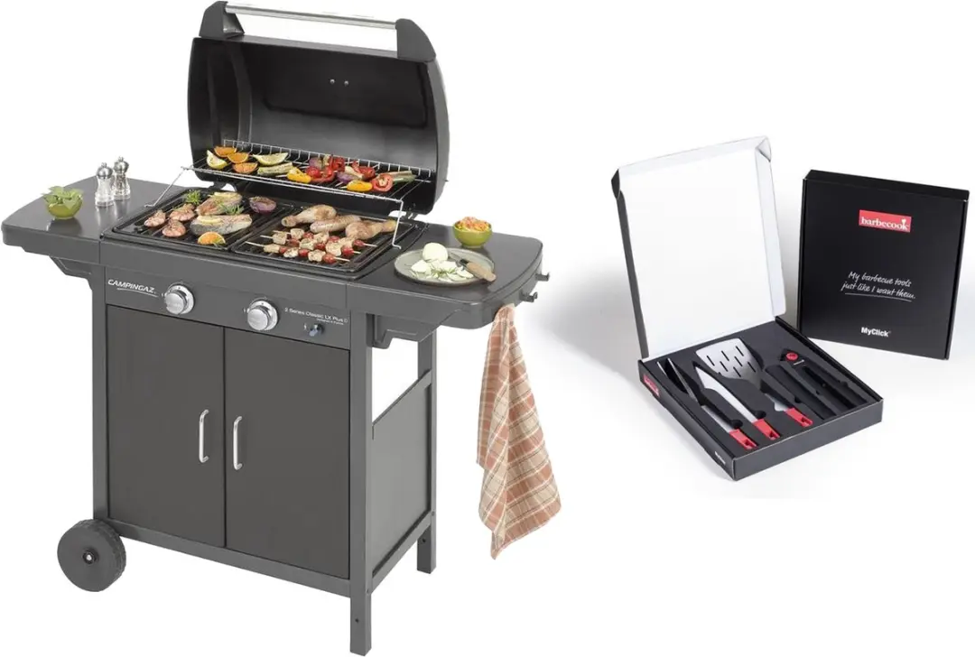 Campingaz 2 Series Classic LX Plus Gasbarbecue 2 Branders - 60cm - Zwart