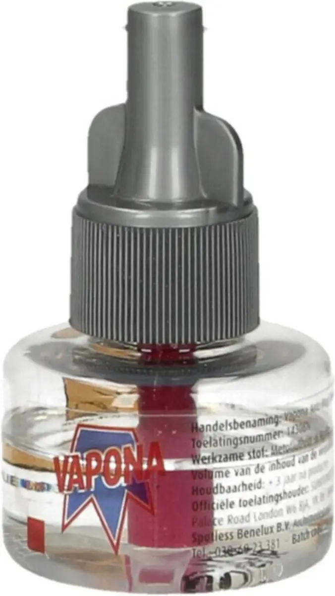 Vapona Anti-Mug Muggenstekker Navulling 18ml - 12 Stuks