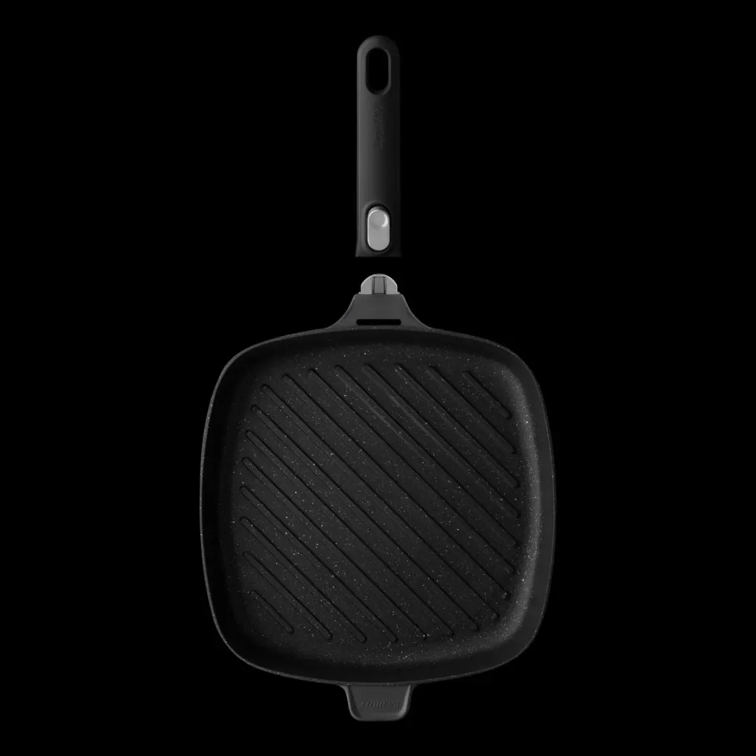 BergHOFF Grillpan 28cm - PFAS-vrij - Zwart