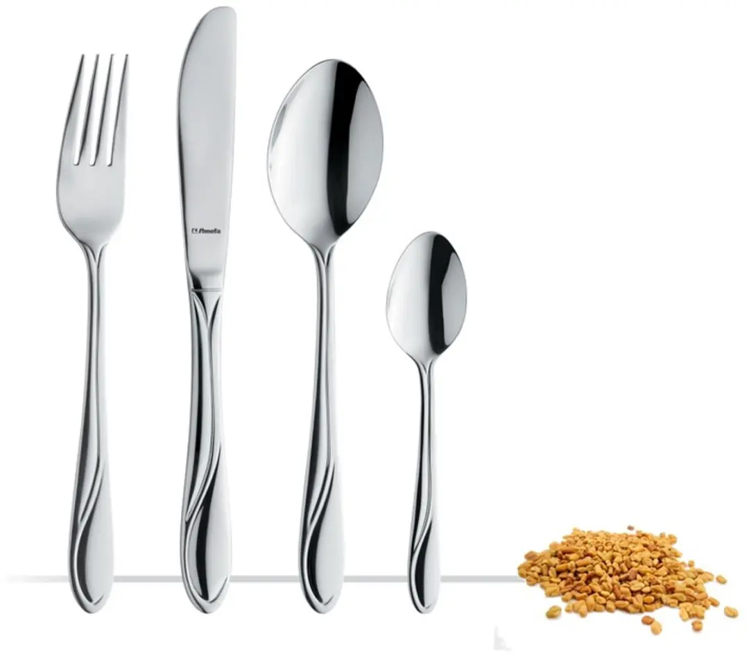 Amefa Whisper 56-delig Bestekset RVS - 14 Personen - Multicolor