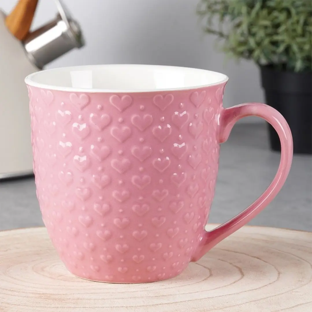 Orion Keramische Beker 580ml - Roze
