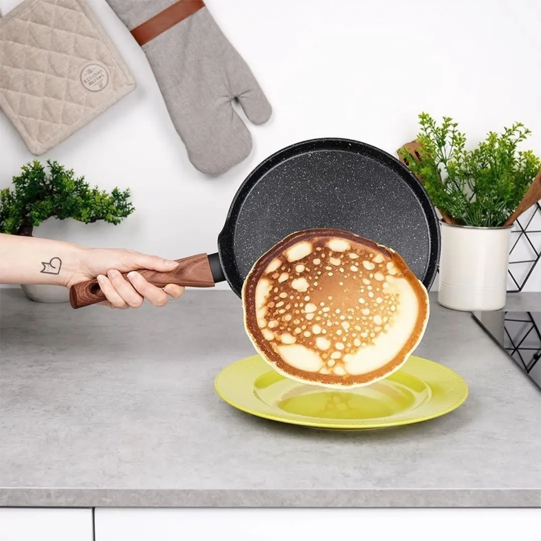 Orion Granit Pannenkoekenpan 26cm - Anti-aanbak - afbeelding 5 van 5