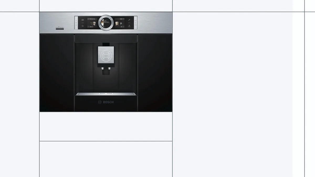 Bosch Serie 8 CTL636ES6 Inbouw Espresso Volautomaat - Zwart