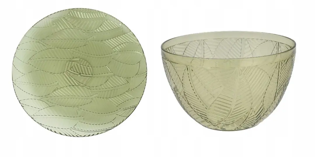 Excellent Houseware Saladekom 4L - Donkergroen