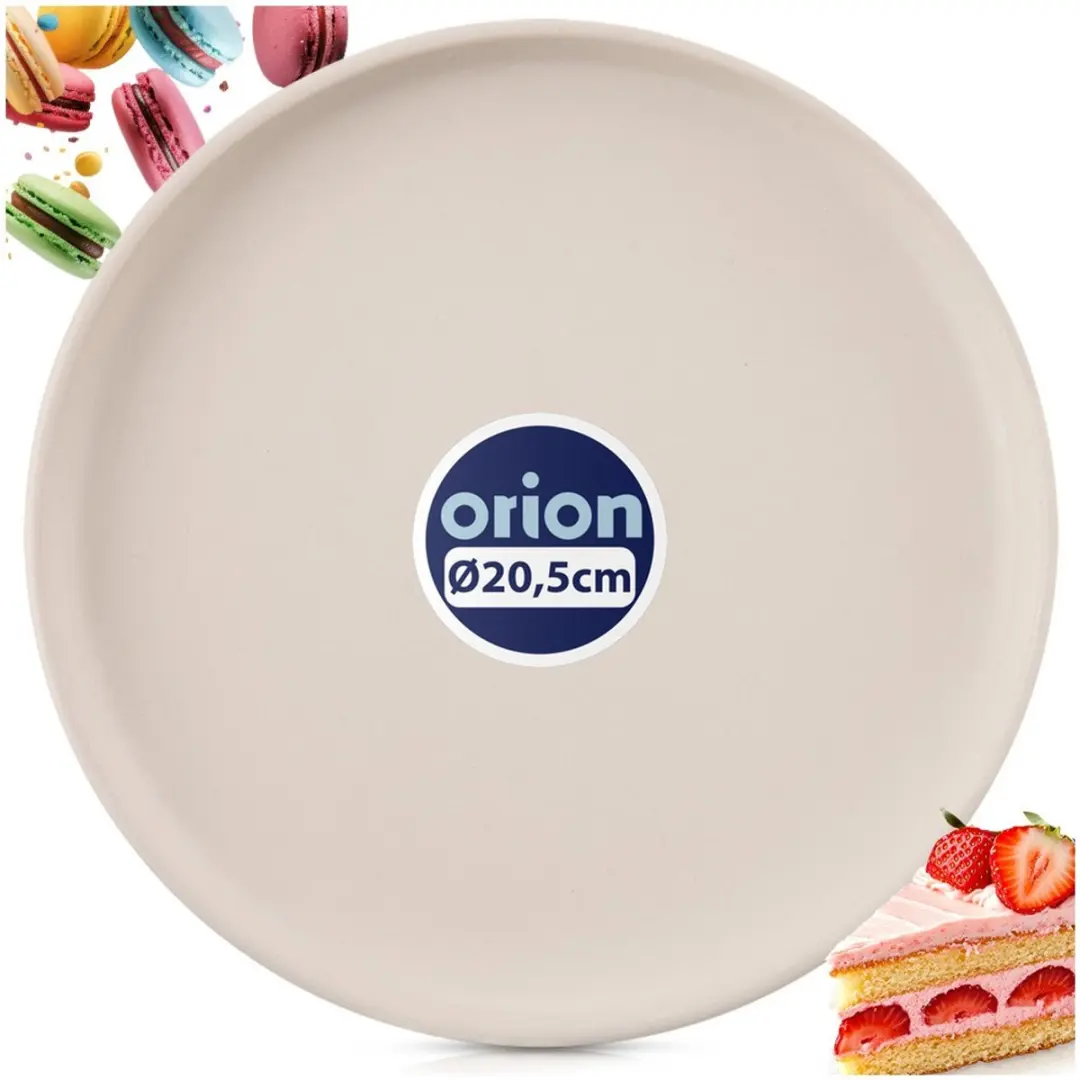 Orion Keramisch Dessertbord Skandi 20,5cm - Crème