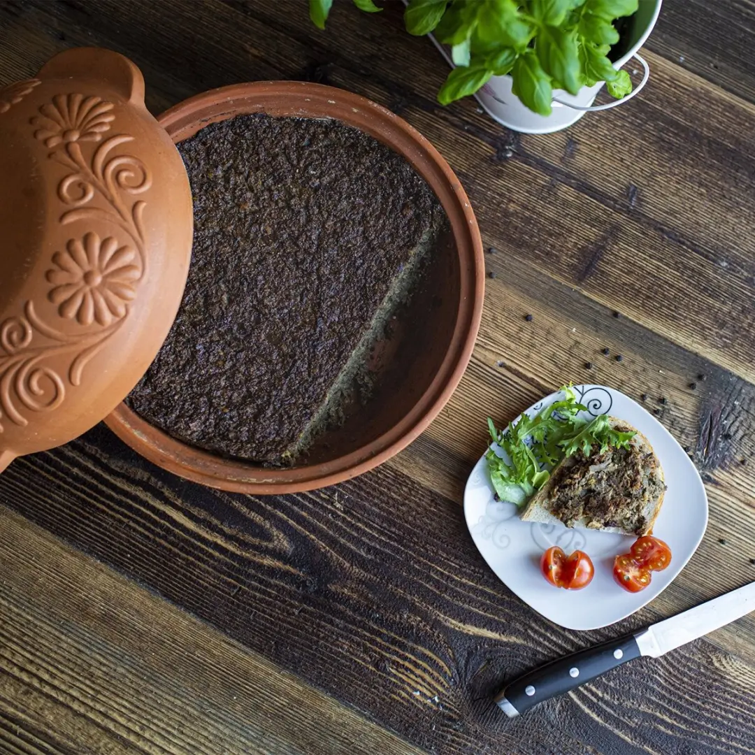Browin Romeinse Pot 4L - Ovenbestendig - Ø26cm - Bruin
