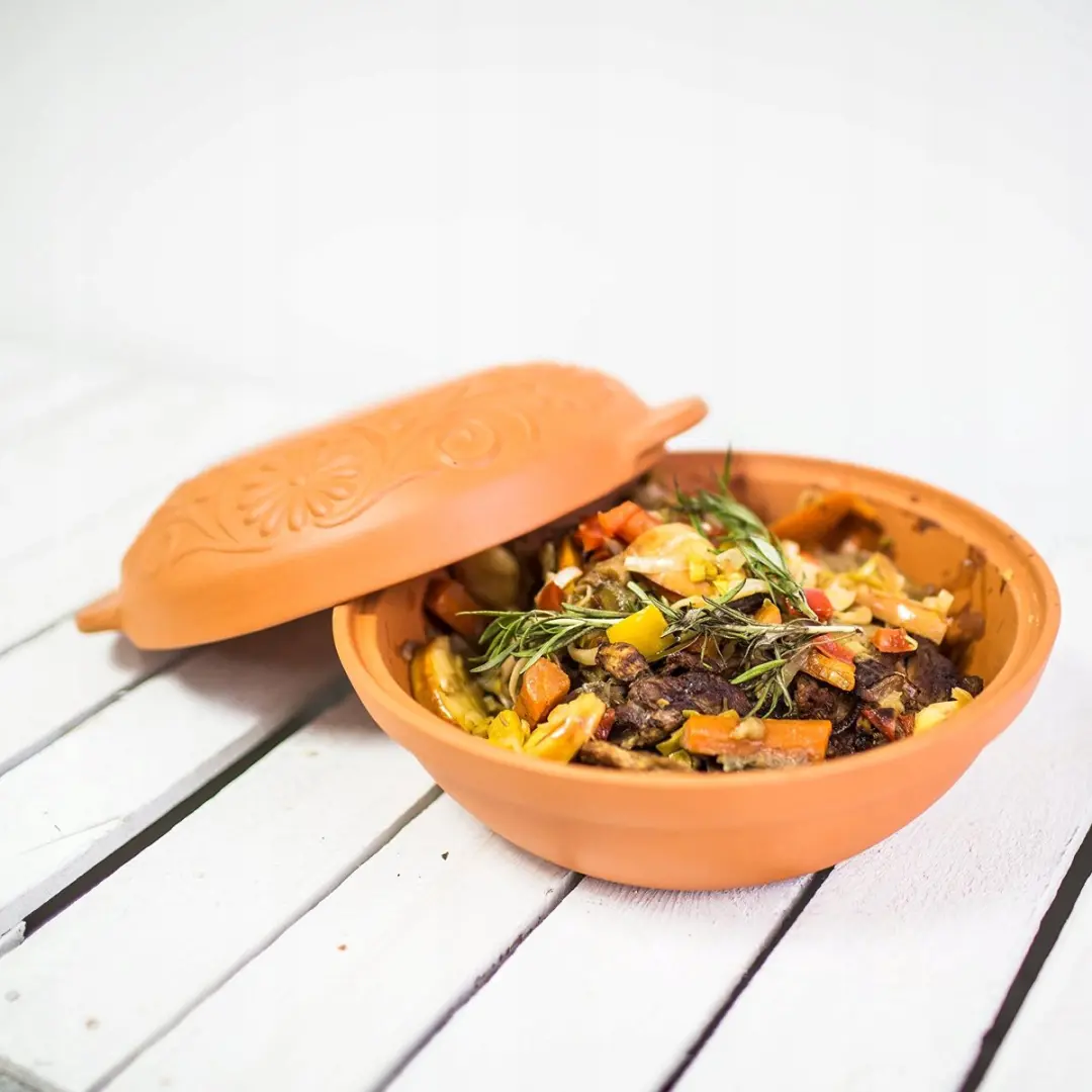 Browin Romeinse Pot 4L - Ovenbestendig - Ø26cm - Bruin