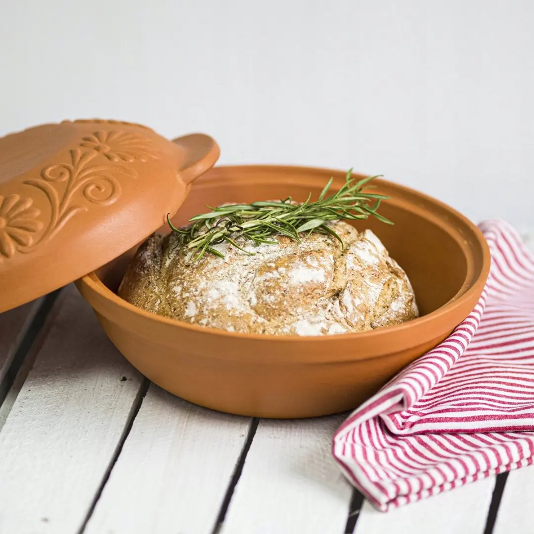 Browin Romeinse Pot 4L - Ovenbestendig - Ø26cm - Bruin