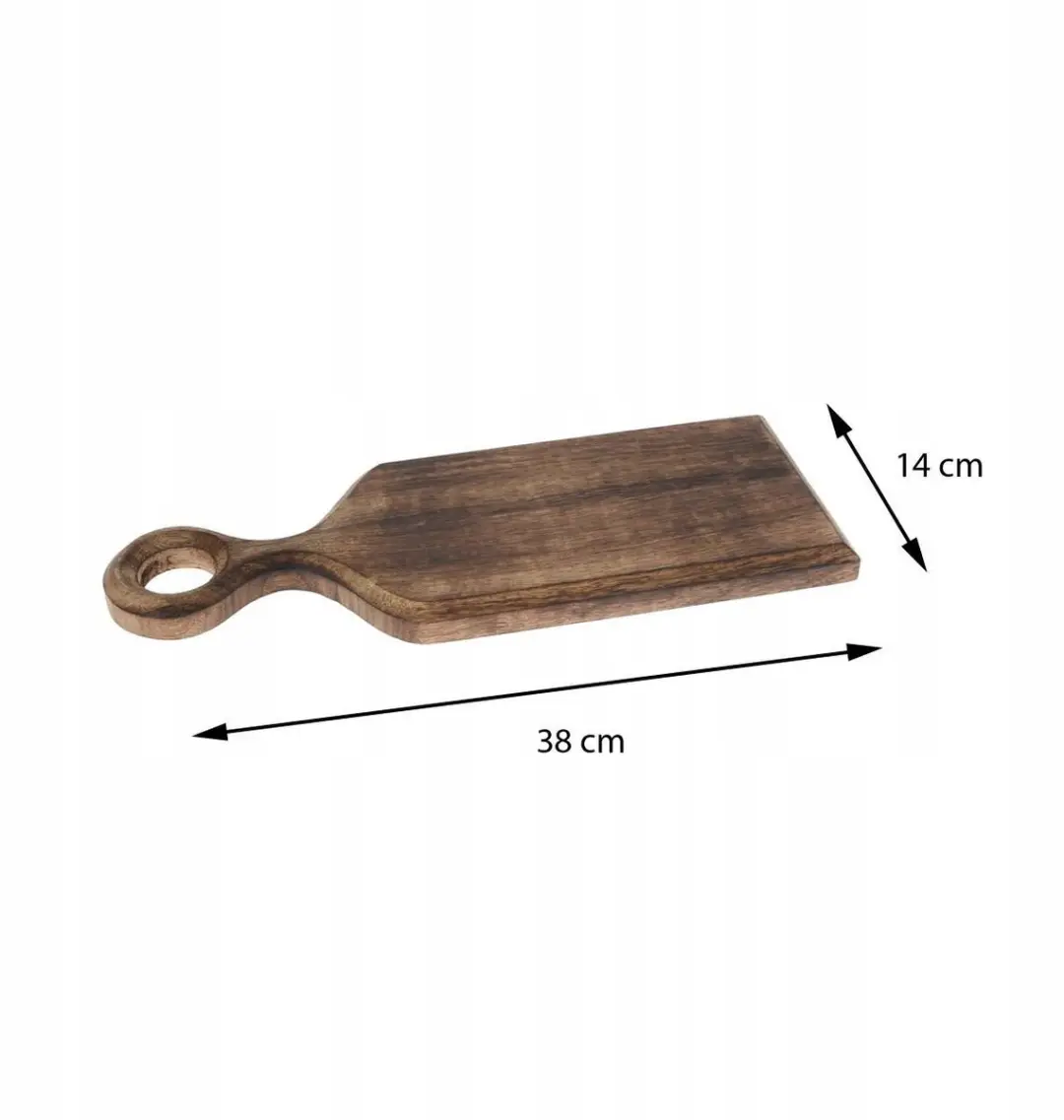 Orion Houten Serveerplank Mango 38x14cm - Bruin - afbeelding 3 van 4