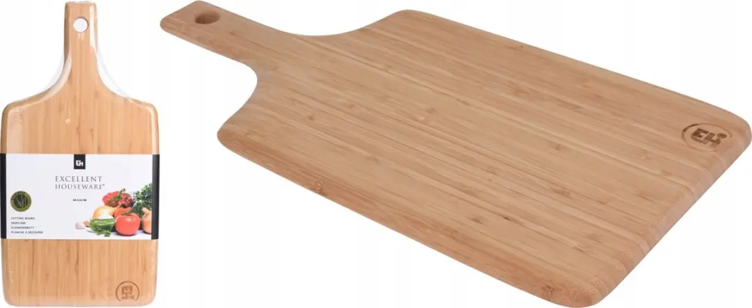 Excellent Houseware Bamboe Snijplank 46x24cm - Beige - afbeelding 4 van 6