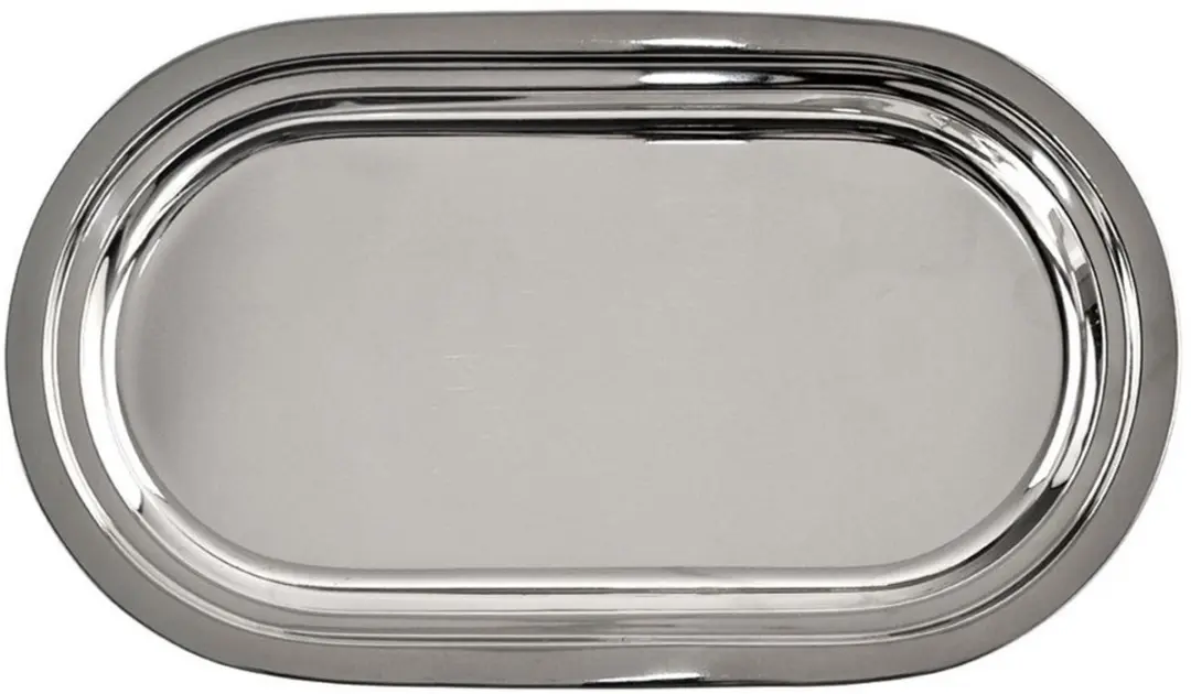 Orion Ovale Stalen Serveerschaal 33,5x19,5cm