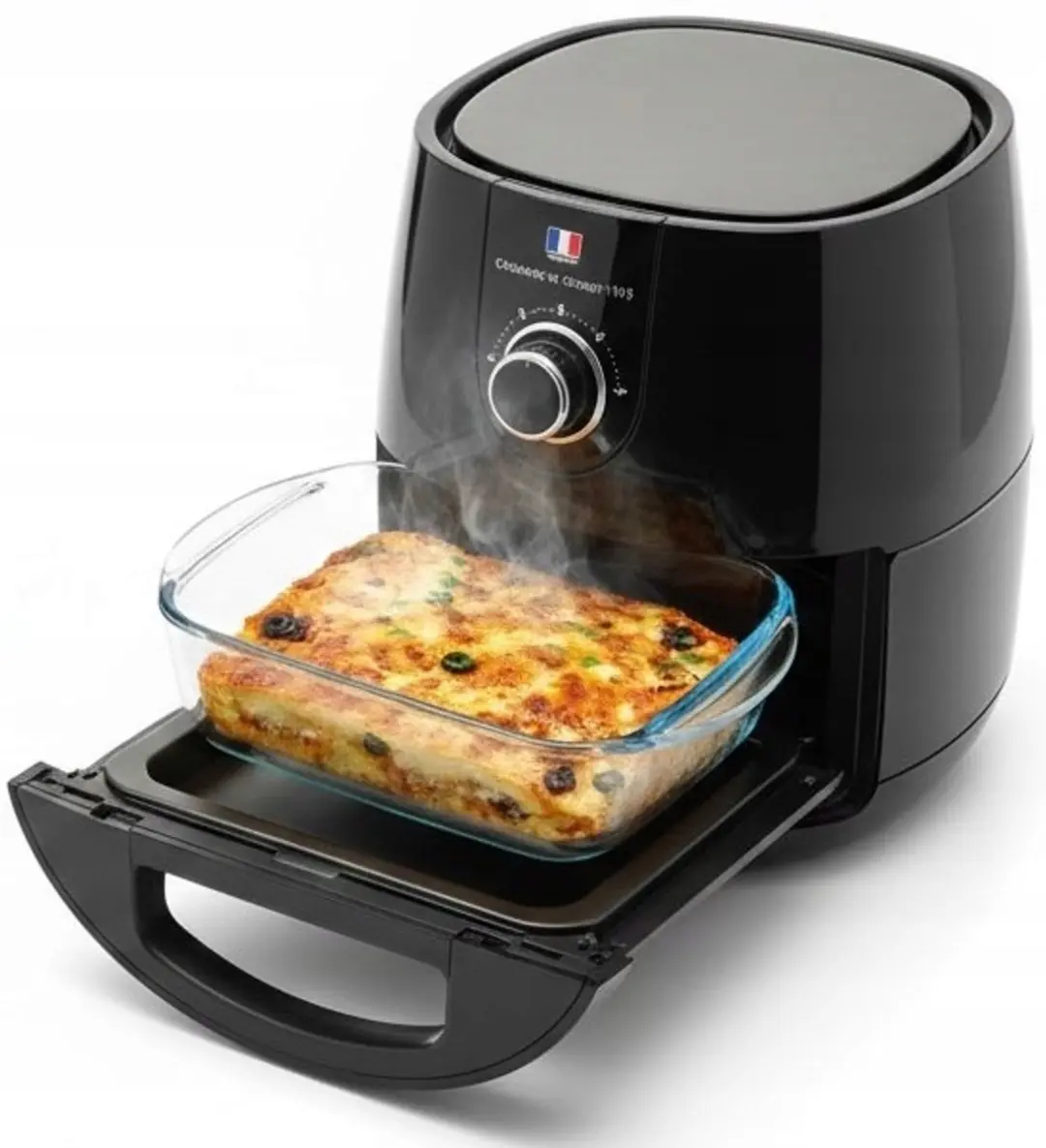 PYREX Air Fryer Schaal 1.2L - Transparant