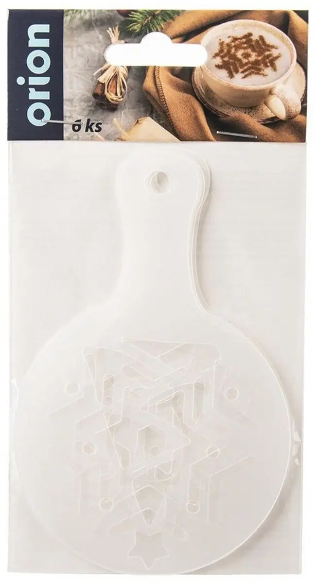 Orion Koffiesjablonen 6 Stuks - 8,5 cm - Wit - afbeelding 5 van 6