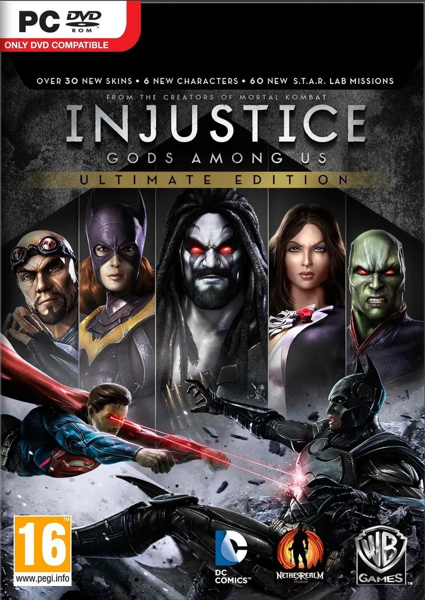 Warner Bros Injustice Gods Among Us Game of the Year Edition
