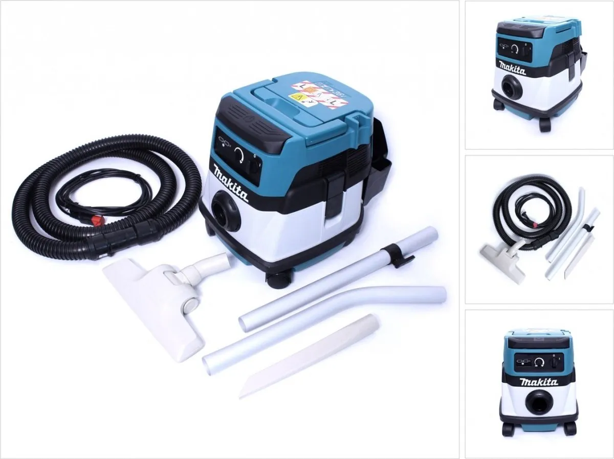 Makita DVC860LZ Hybride Stofzuiger 2x18V
