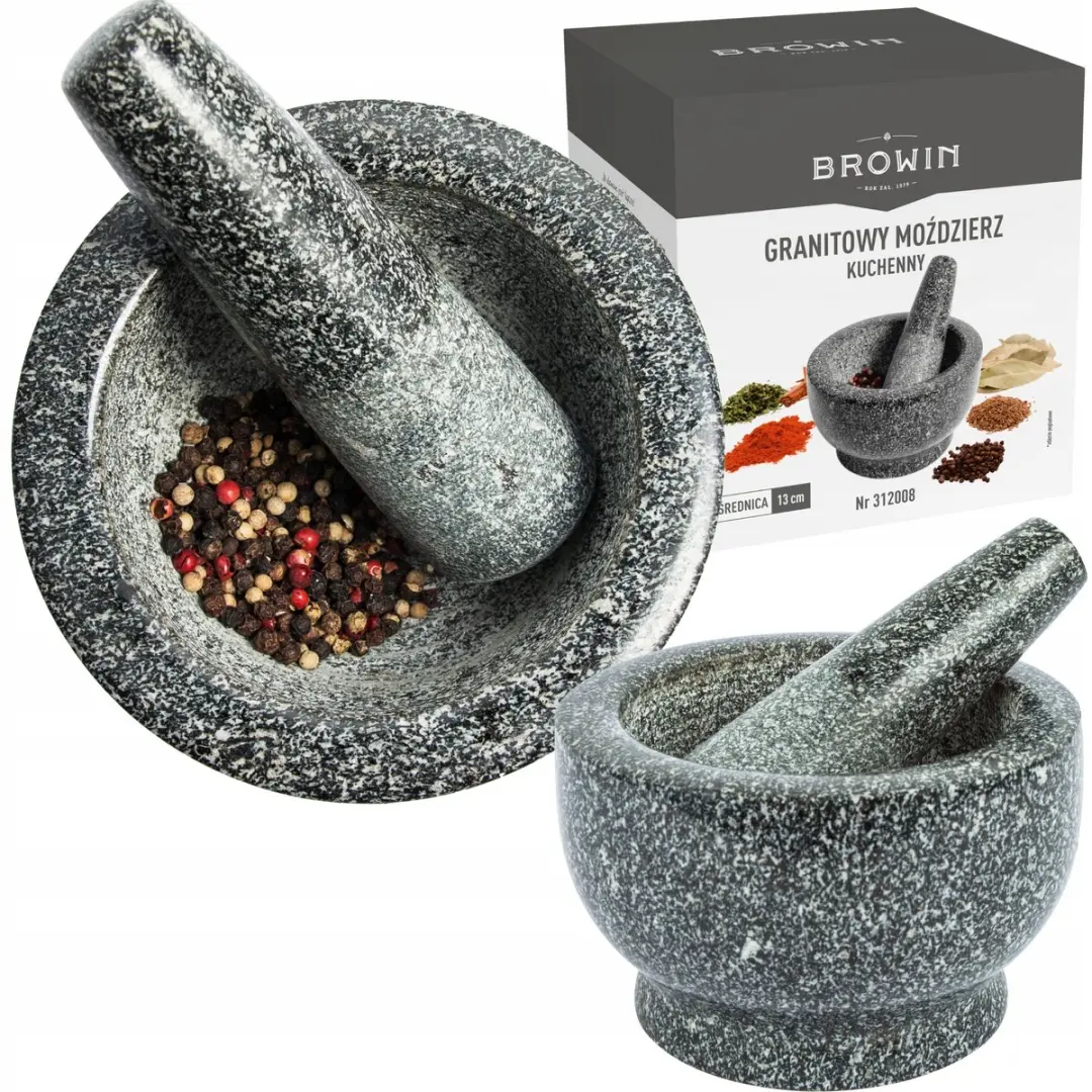 Browin Granieten Mortier 13cm