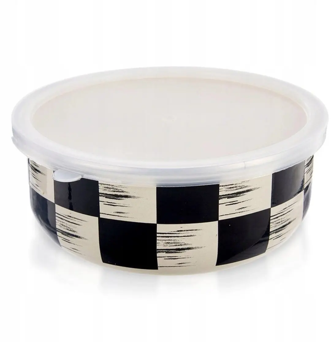 Orion Emalieren Schaal met Deksel 1L - Multicolor