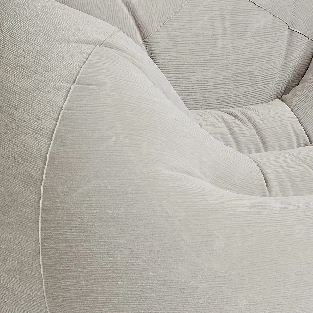 Intex Beanless Bag Chair Opblaasbare Stoel 100cm - Grijs - afbeelding 4 van 6