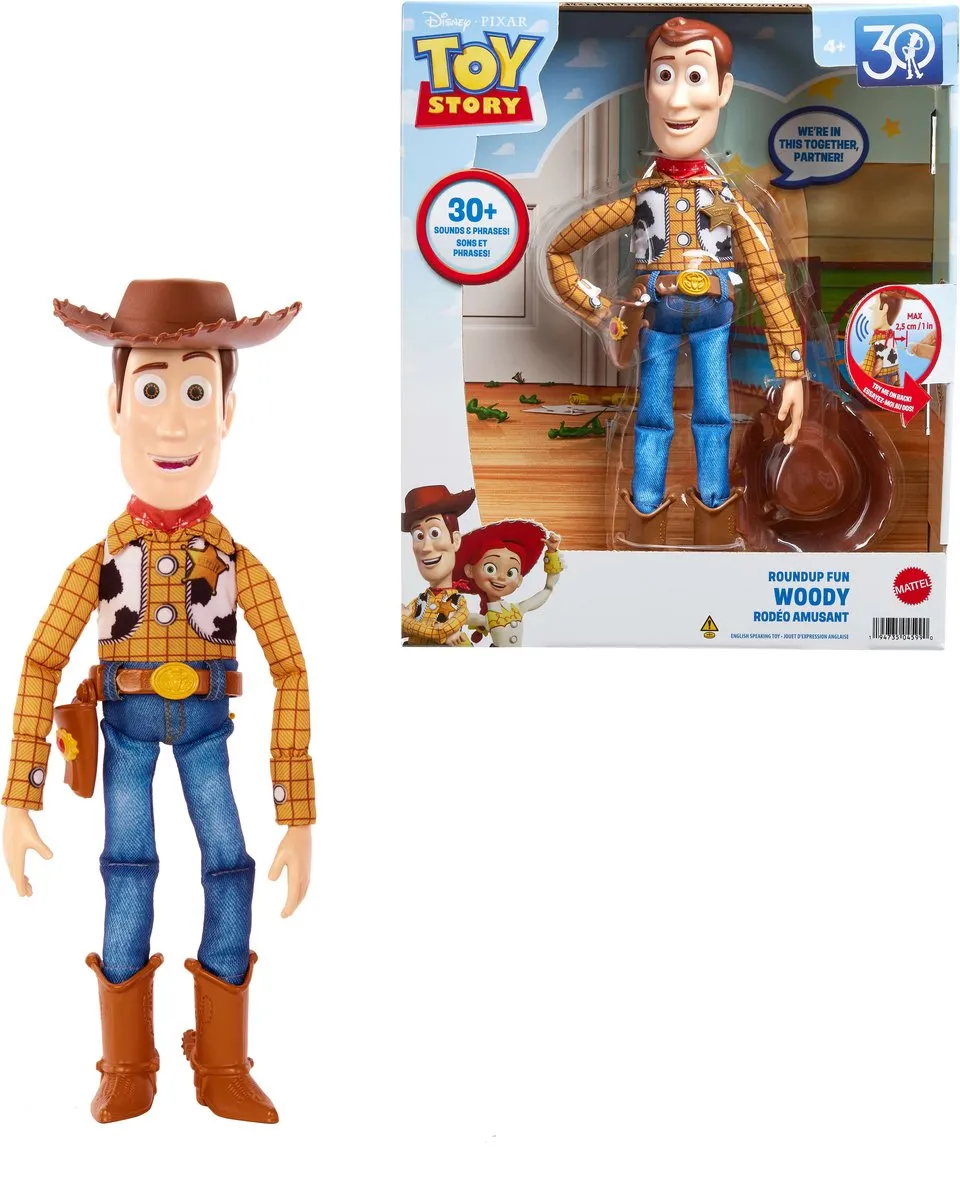 Mattel Toy Story Woody Actiefiguur