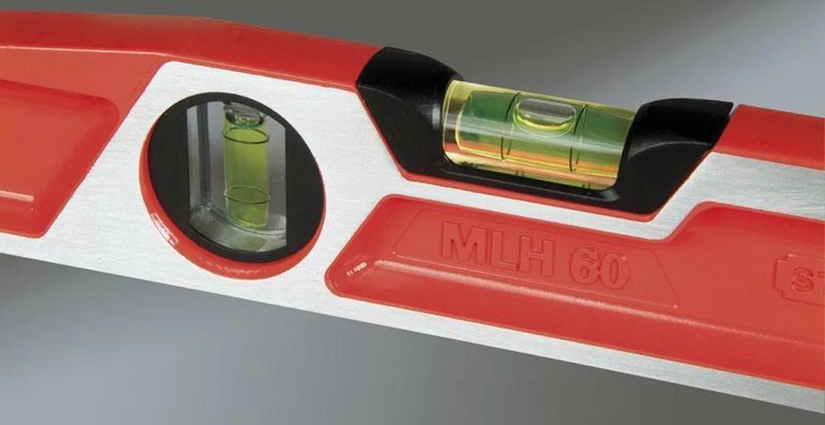 Stanley FatMax MLH Waterpas 600mm - Rood - afbeelding 4 van 6