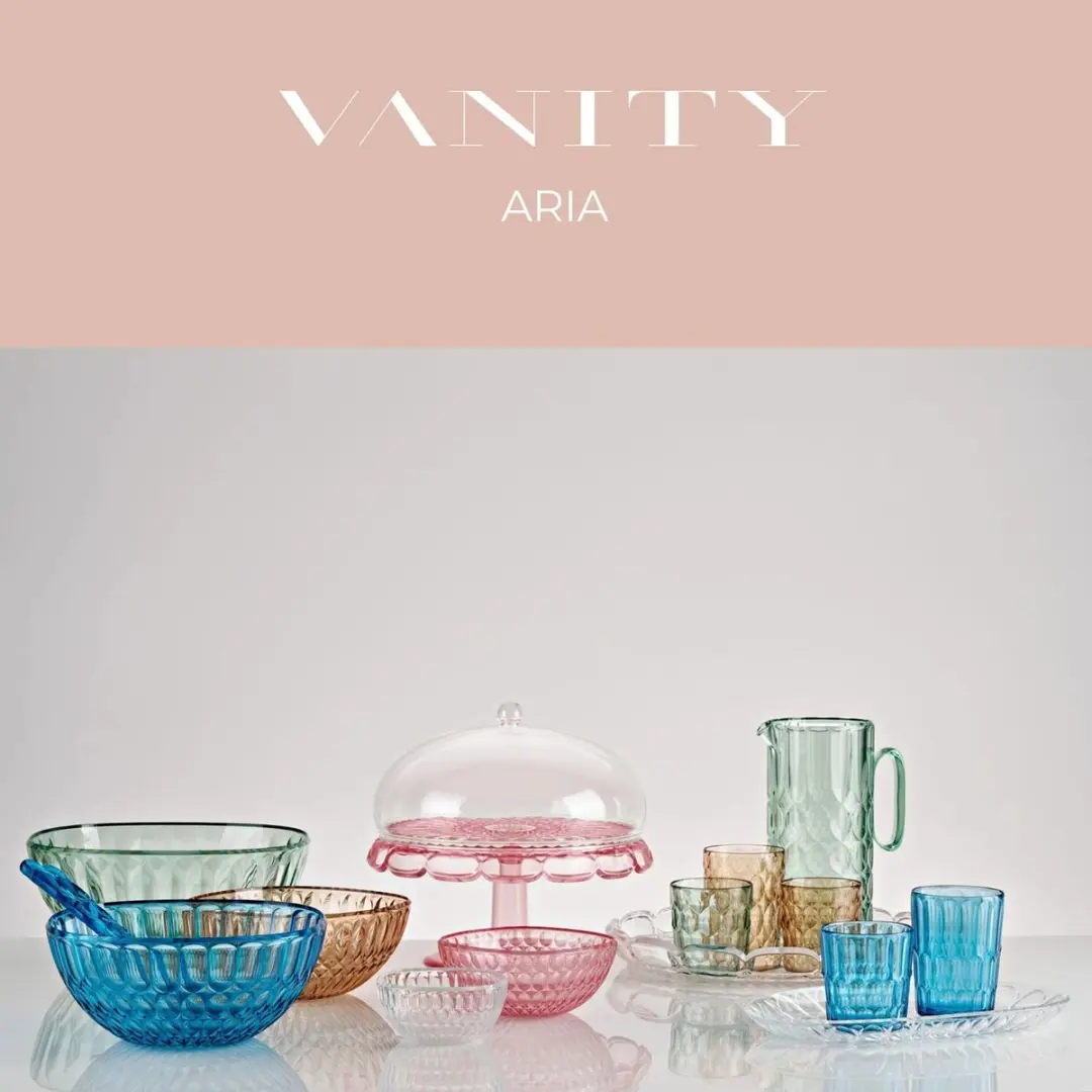 Guzzini Vanity Kom 21cm - Poederroze Acryl