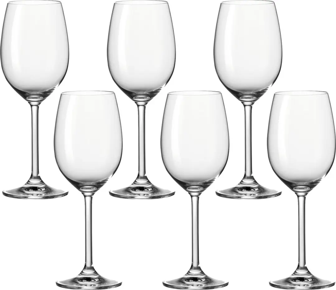 Leonardo Daily Wijnglazen 370ml - Set van 6