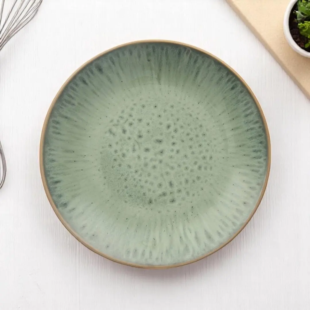 Orion Glaze Dessertbord Groen Ø20,5cm