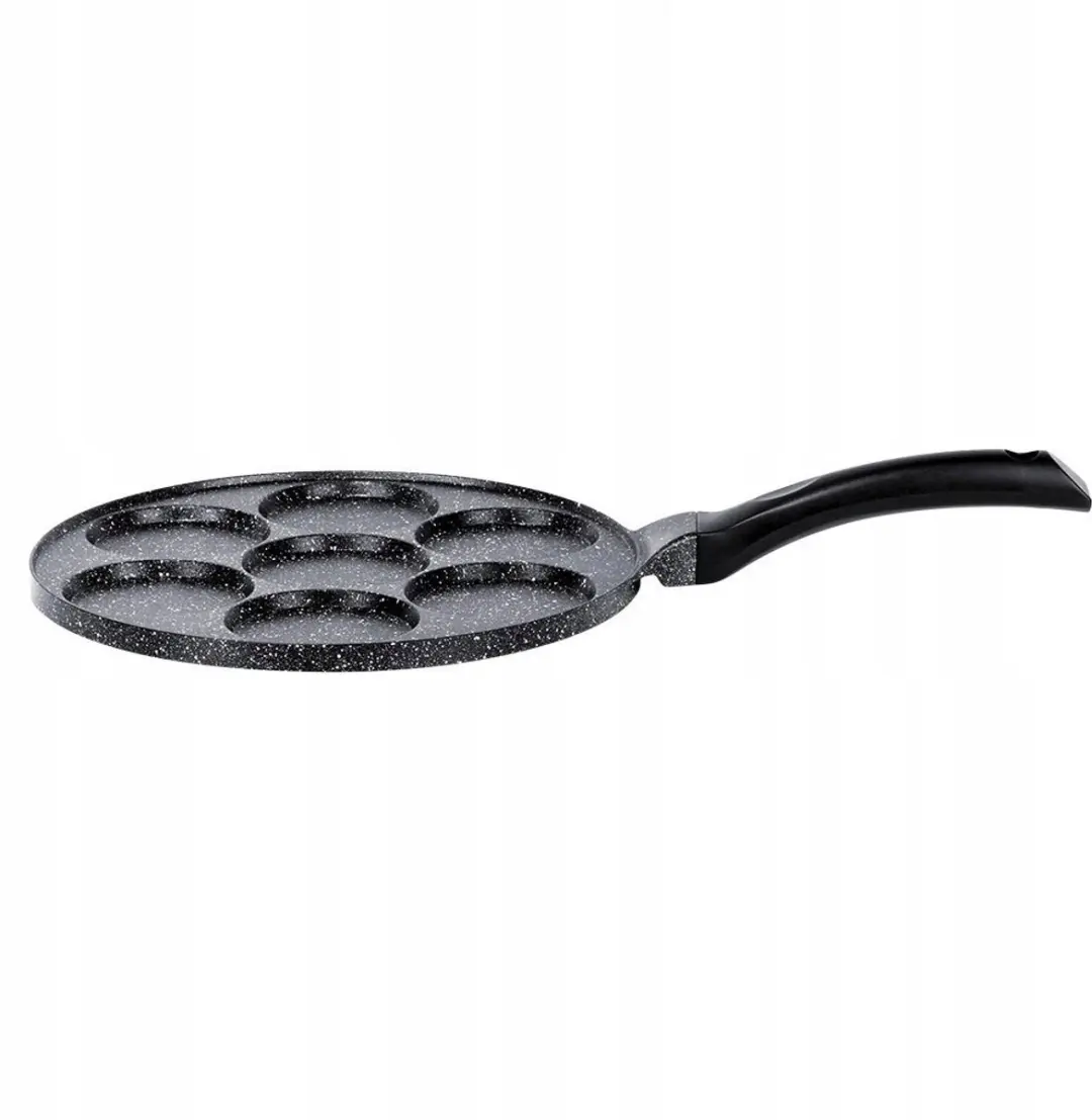 Orion Granitine Pan 26cm - 7 Gaten - Zwart - afbeelding 5 van 5
