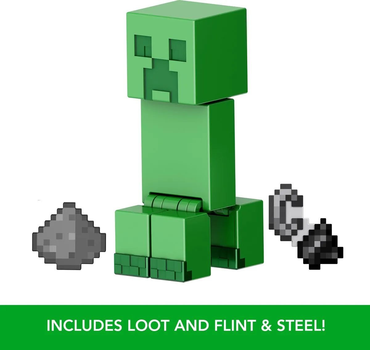 Mattel Minecraft Creeper Actiefiguur 8cm - HTL80