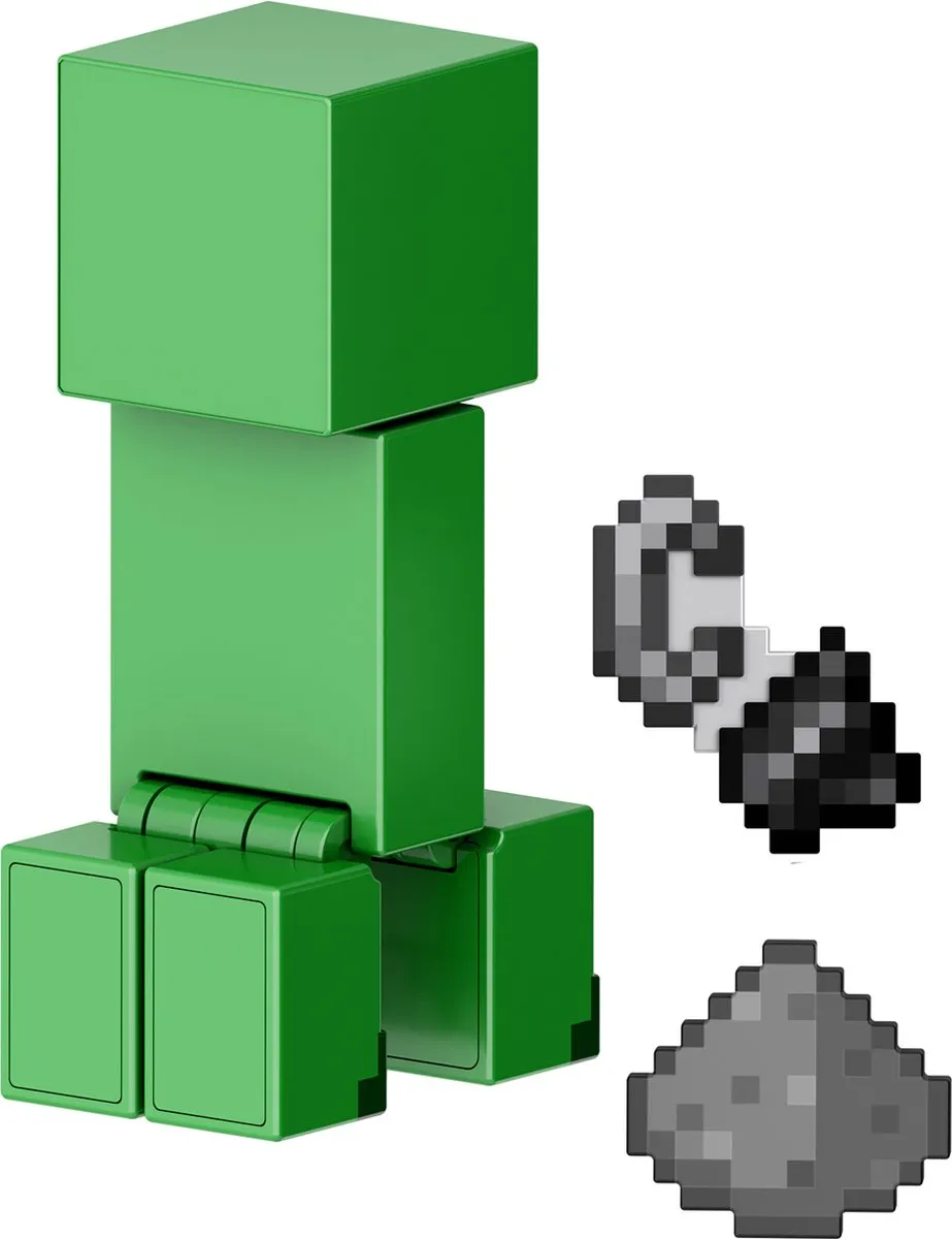 Mattel Minecraft Creeper Actiefiguur 8cm - HTL80