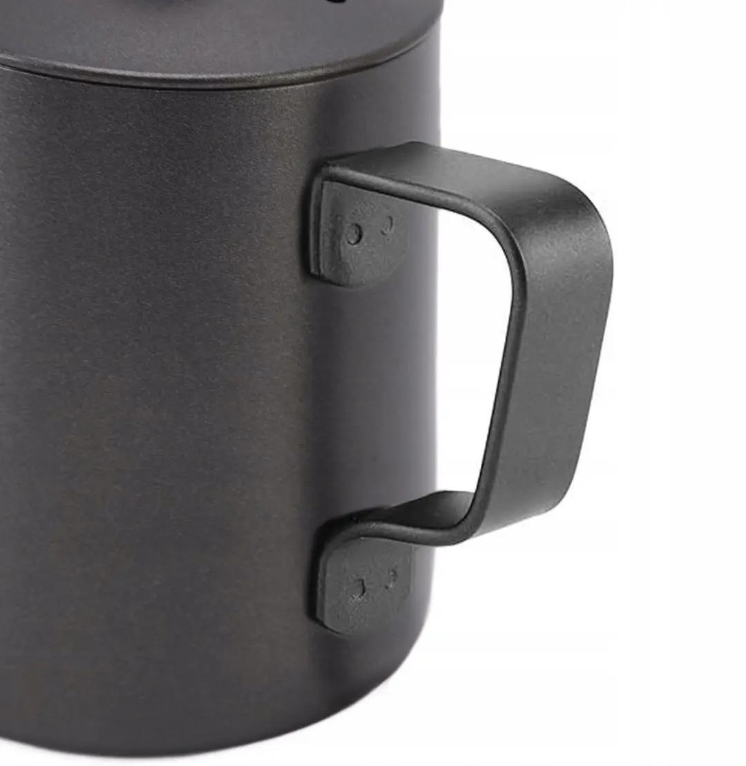 Pixel Barista Koffiekan 250ml - Roestvrij Staal - Zwart Mat