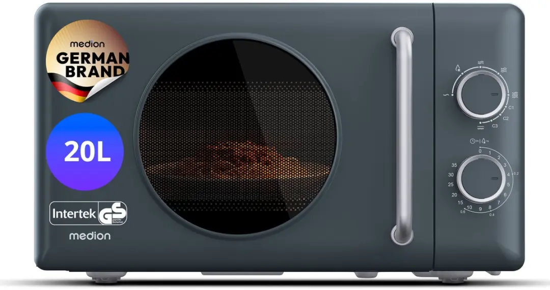 MEDION Retro magnetron met grill