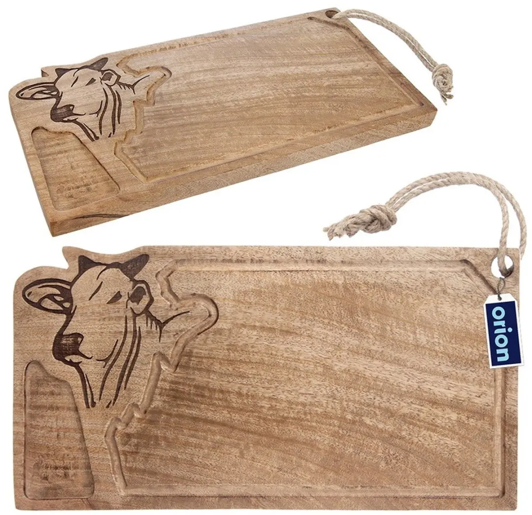Orion Snijplank Mangohout 45x22cm - Bruin