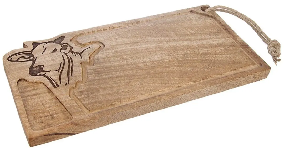 Orion Snijplank Mangohout 45x22cm - Bruin