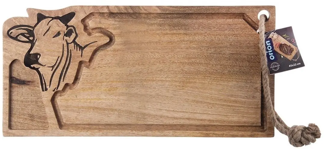 Orion Snijplank Mangohout 45x22cm - Bruin